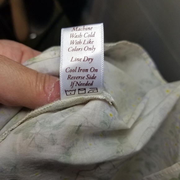 Christy Dawn Rosalee ditsy floral flutter short sleeve blouse cottagecore - Picture 9 of 14